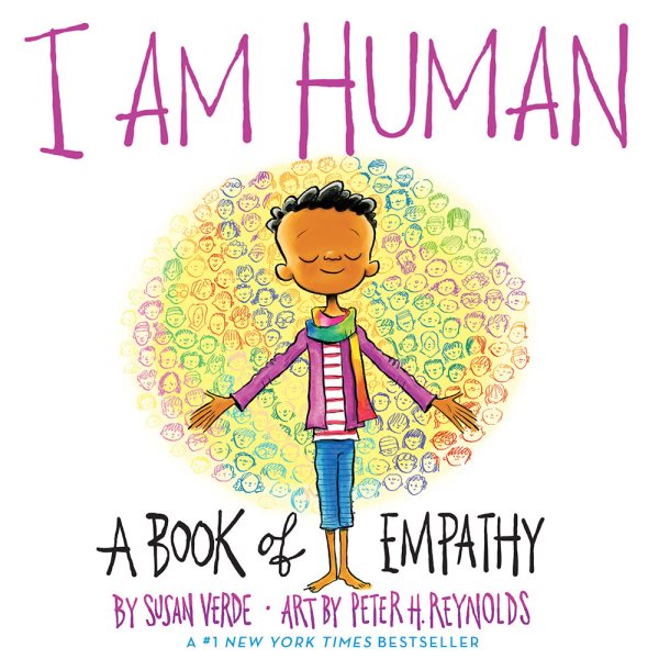 Cover art for I am human : a book of empathy / by Susan Verde   illustrated by Peter H. Reynolds.