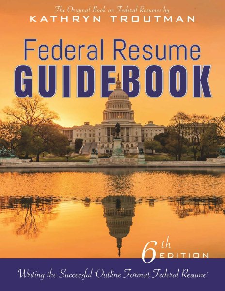 Cover art for Federal resume guidebook : writing the successful "outline format federal resume"