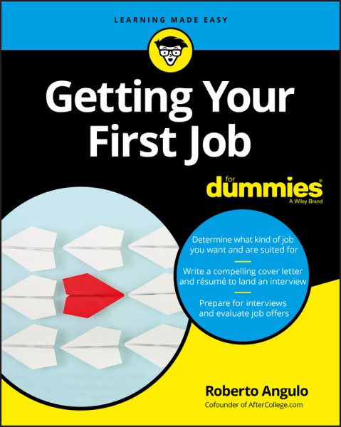 Cover art for Getting your first job for dummies