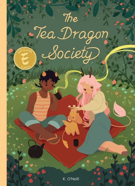 Cover art for The Tea Dragon Society / written & illustrated by Katie O'Neill.