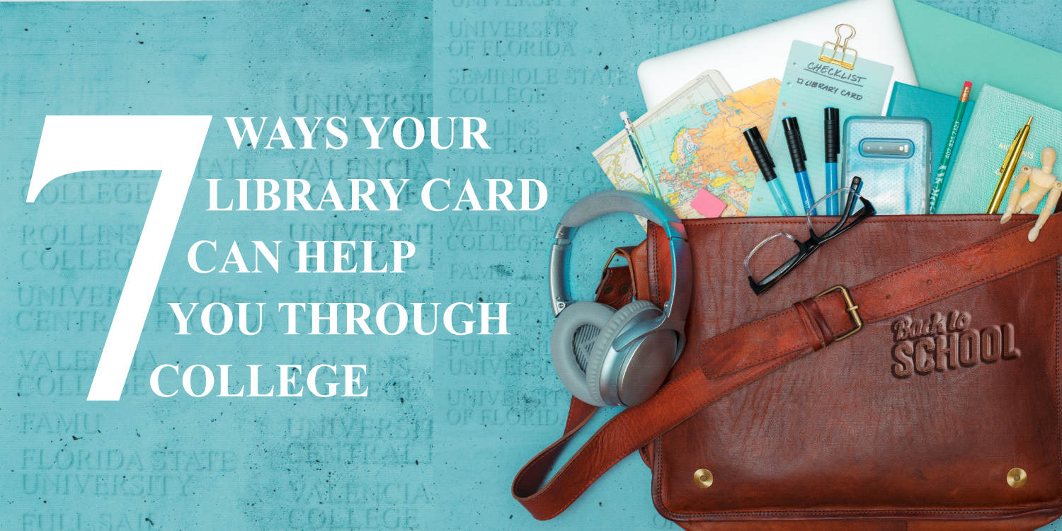 7 Ways Your Library Card Can Help You Through College
