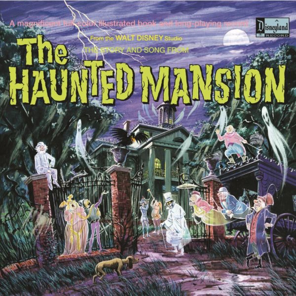 Cover art for THE STORY AND SONG FROM THE HAUNTED MANSION [CD sound recording].