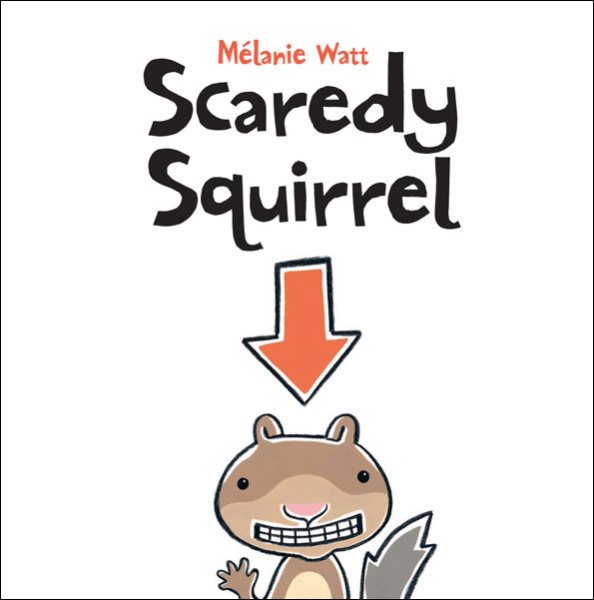 Cover art for Scaredy Squirrel