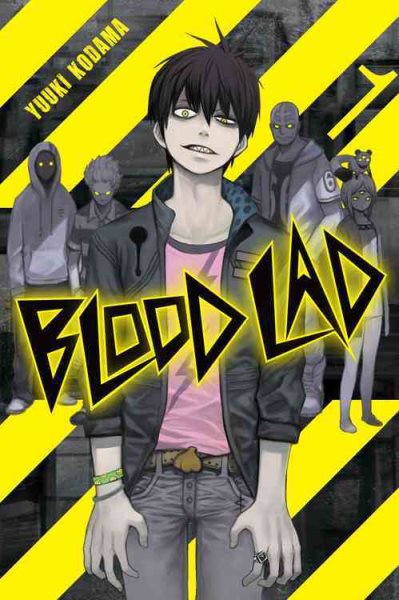 Cover art for Blood lad. 1 / Yuuki Kodama   [translation: Melissa Tanaka   lettering: Alexis Eckerman].