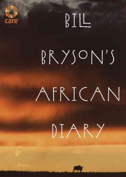 Cover art for Bill Bryson's African diary.