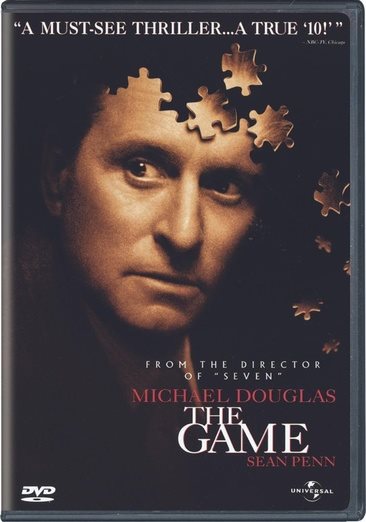 Cover art for THE GAME [DVD videorecording] / PolyGram Films   PolyGram Filmed Entertainment presents a Propaganda Films production   directed by David Fincher   written by John Brancato & Michael Ferris   produced