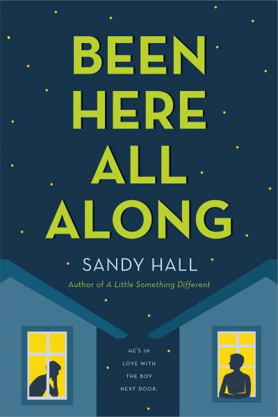 Cover art for Been here all along / Sandy Hall.