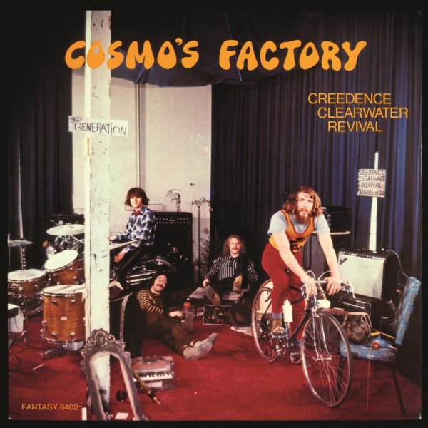 Cover art for COSMO'S FACTORY [CD sound recording] / Creedence Clearwater Revival.