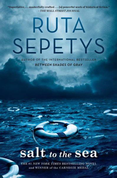 Cover art for Salt to the sea : a novel / Ruta Sepetys.