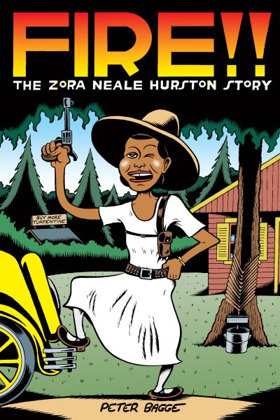 Cover art for Fire!! : the Zora Neale Hurston story / Peter Bagge.