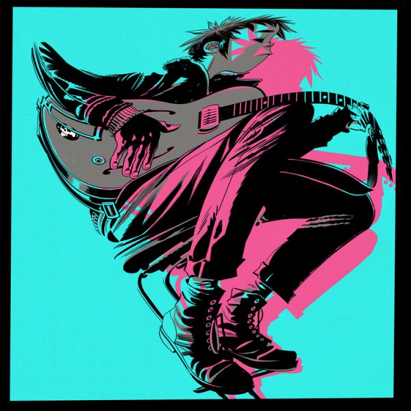 Cover art for The now now [CD sound recording] / Gorillaz.