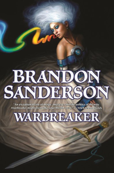 Cover art for Warbreaker / Brandon Sanderson.