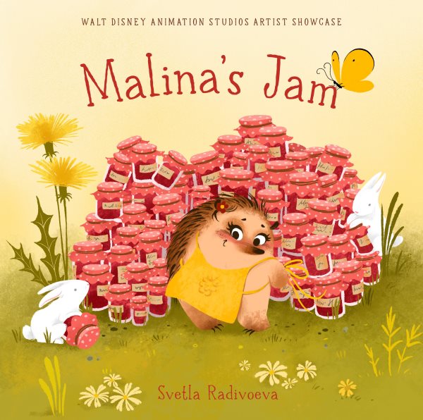 Cover art for Malina's jam / concept & illustrations by Svetla Radivoeva   words by Tammi Sauer.