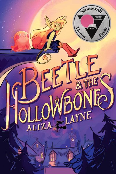 Cover art for Beetle & the Hollowbones / Aliza Layne   coloring by Natalie Riess and Kristen Acampora.