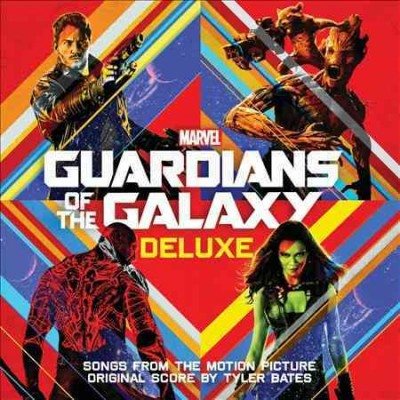 Cover art for Guardians of the galaxy [CD sound recording] : [songs from the motion picture] and original score / original score by Tyler Bates.