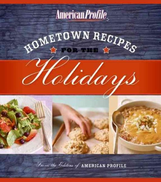 Cover art for Hometown Recipes for the Holidays.