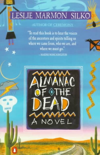 Cover art for Almanac of the dead : a novel / by Leslie Marmon Silko.
