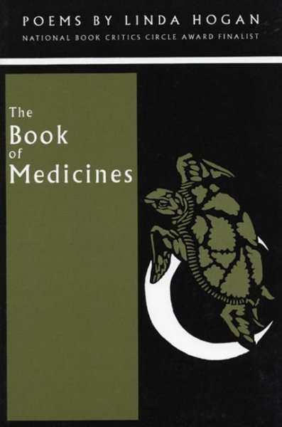 Cover art for The book of medicines : poems / by Linda Hogan.