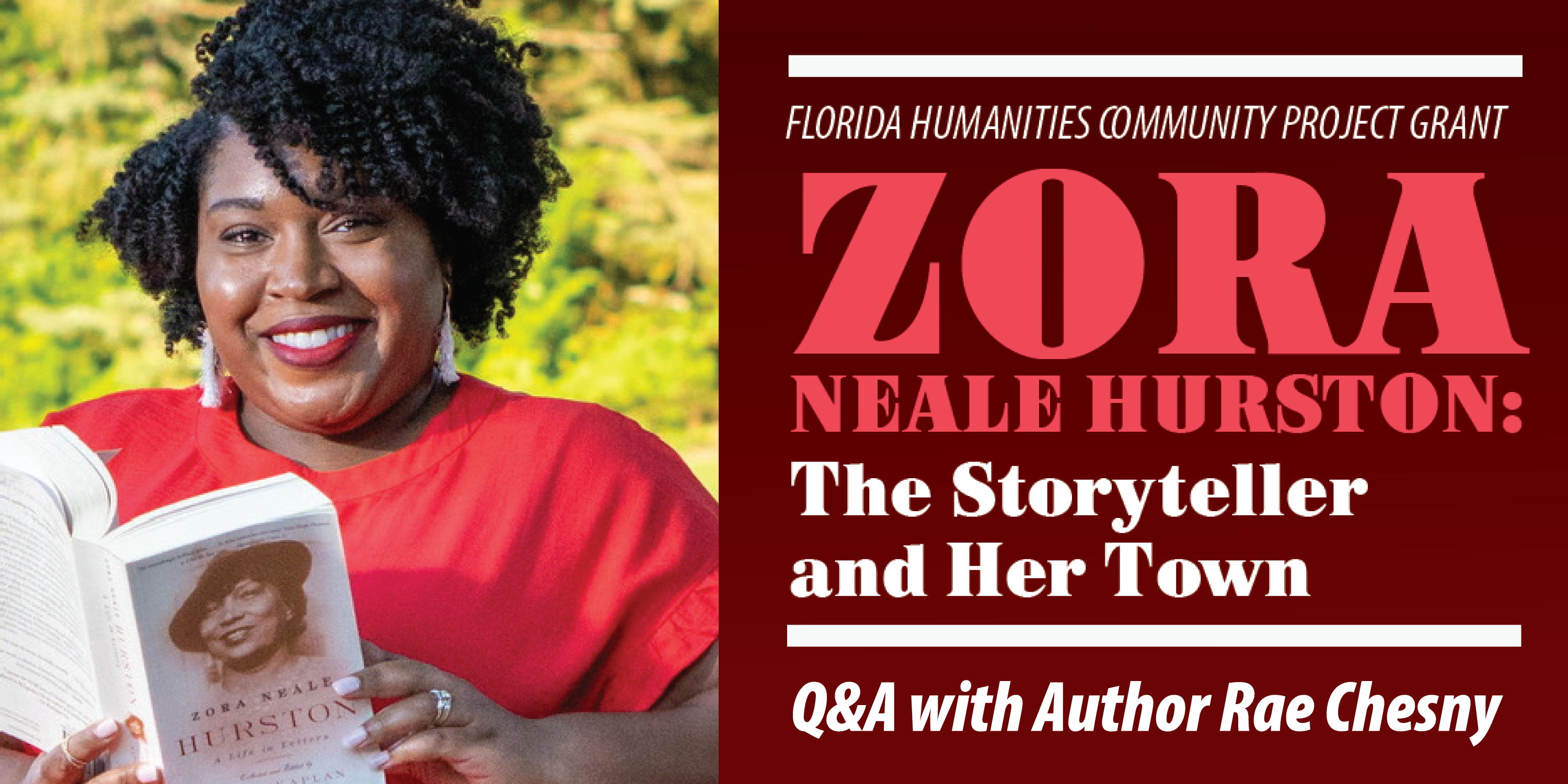 Zora Neale Hurston: The Storyteller and Her Town - Q&A with Author Rae Chesny