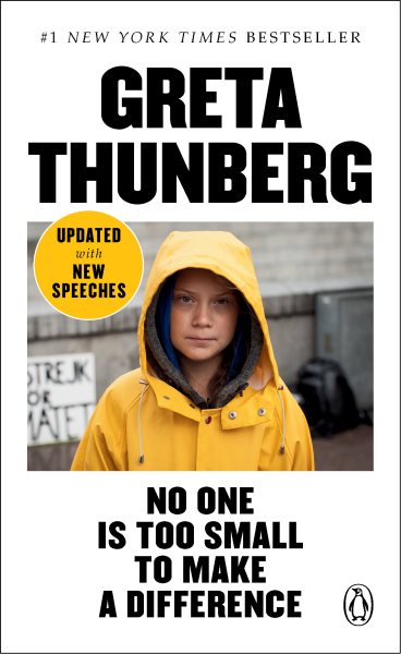 Cover art for No one is too small to make a difference / Greta Thunberg.