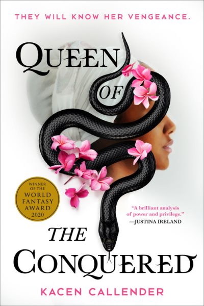 Cover art for Queen of the conquered / Kacen Callender.