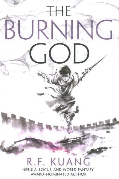 Cover art for The burning god / R.F. Kuang.
