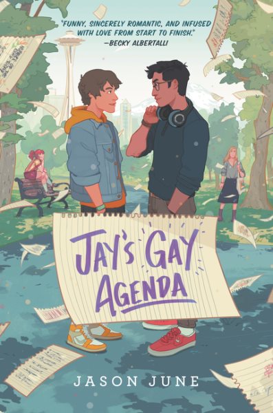 Cover art for Jay's Gay Agenda / Jason June.