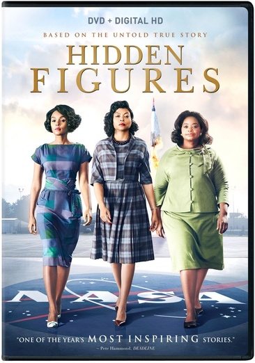 Cover art for Hidden figures [DVD videorecording] / Fox 2000 Pictures presents a Chernin Entertainment/Levantine Films production   screenplay by Allison Schroeder and Theodore Melfi   directed by Theodore Melfi.