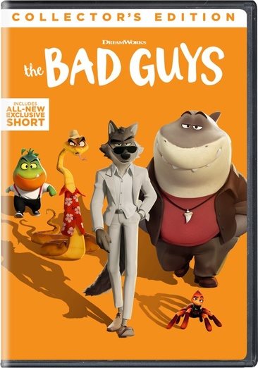 Cover art for The bad guys [DVD VAULT NEW RELEASE] / directed by Pierre Perifel   screenplay by Etan Cohen   produced by Damon Ross, Rebecca Huntley.