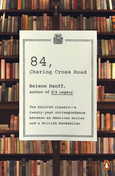 Cover art for 84, Charing Cross Road / by Helene Hanff.