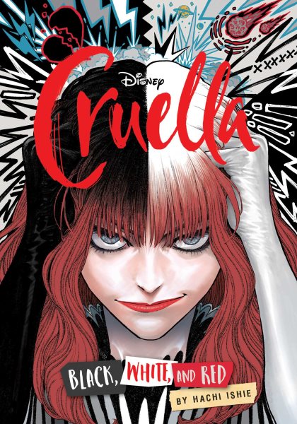 Cover art for Cruella : black, white, and red / by Hachi Ishie.