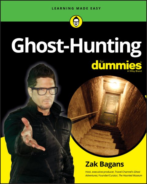 Cover art for Ghost-hunting for dummies / by Zak Bagans.