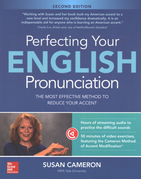 Cover art for Perfecting your English pronunciation / Susan Cameron.