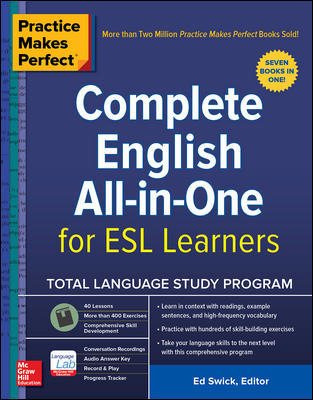 Cover art for Complete English all-in-one for ESL learners / [edited by] Ed Swick.