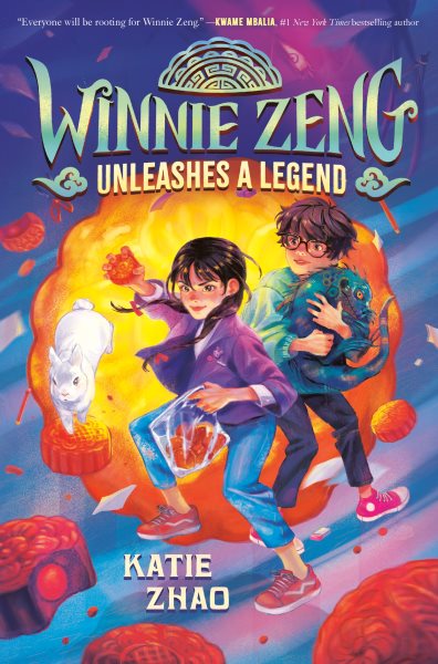 Cover art for Winnie Zeng unleashes a legend / Katie Zhao.