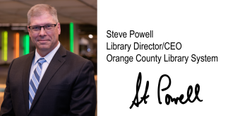 Steve Powell, Library Director/CEO, Orange County Library System