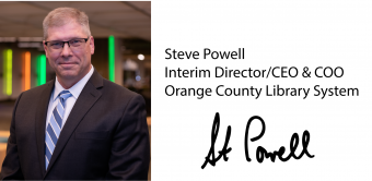 Steve Powell, Interim Director/CEO & COO, Orange County Library System