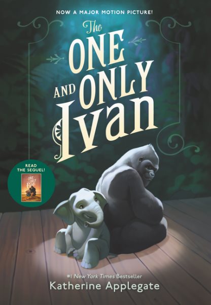 Cover art for The one and only Ivan / Katherine Applegate   illustrations by Patricia Castelao.