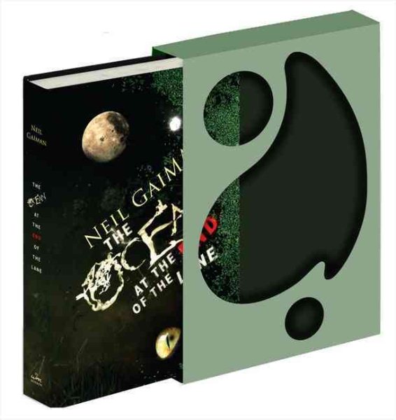 Cover art for The ocean at the end of the lane / Neil Gaiman.