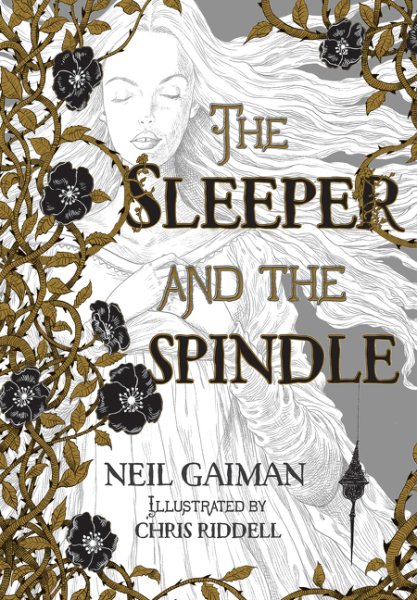 Cover art for The sleeper and the spindle / Neil Gaiman   illustrated by Chris Riddell.