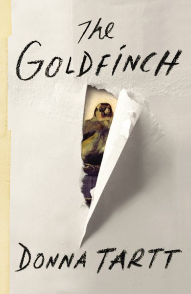 Cover art for The goldfinch / Donna Tartt.