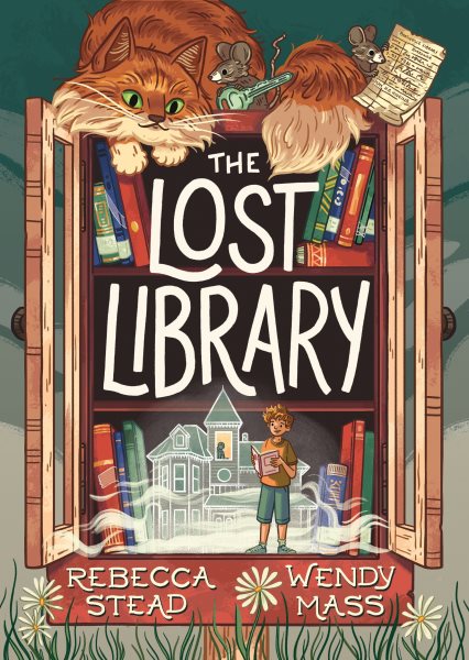 Cover art for The lost library / Rebecca Stead and Wendy Mass.