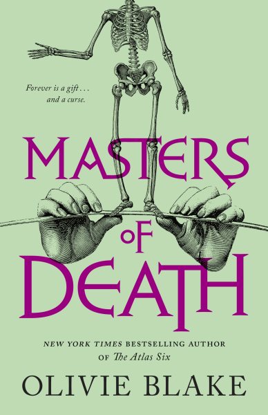 Cover art for Masters of death / Olivie Blake.