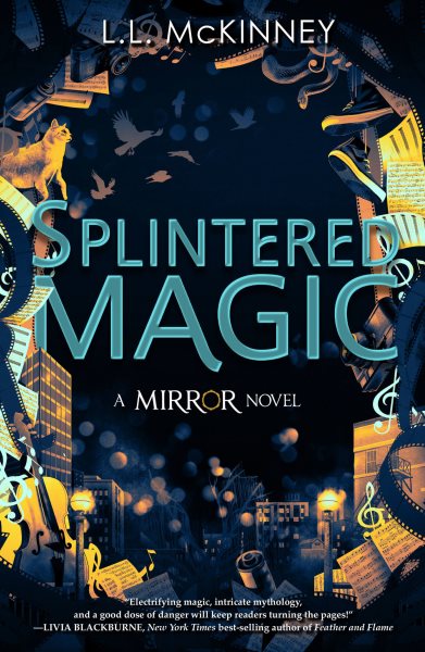 Cover art for Splintered magic / L.L. McKinney.