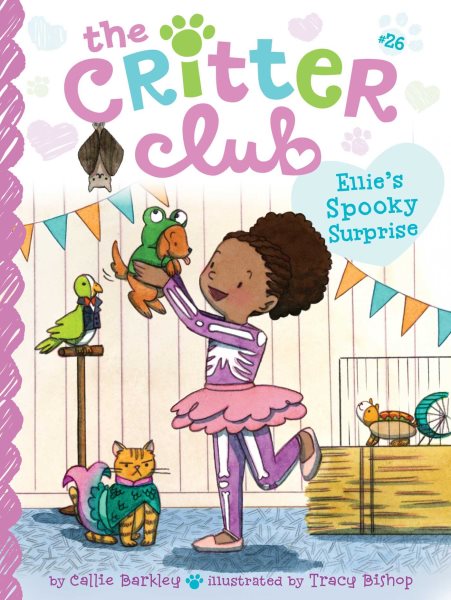 Cover art for Ellie's spooky surprise / by Callie Barkley   illustrated by Tracy Bishop.