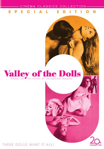 Cover art for Valley of the dolls [DVD videorecording] / 20th Century Fox   a Mark Robson-David Weisbart production   screenplay by Helen Deutsch