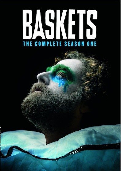 Cover art for Baskets. Season 1 [DVD videorecording] / created by Louis C.K. & Zach Galifianakis & Jonathan Krisel   FX Productions.