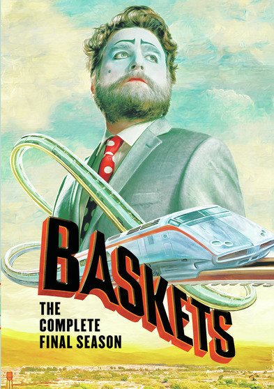 Cover art for Baskets. Season 4 : the final season [DVD videorecording] / written by Louis C.K