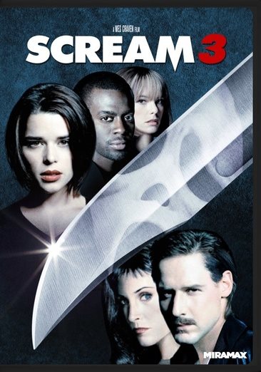 Cover art for Scream 3 [DVD videorecording] / Dimension Films presents   a Konrad Pictures production   in association with Craven/Maddalena Films   written by Ehren Kruger   produced by Cathy Konrad