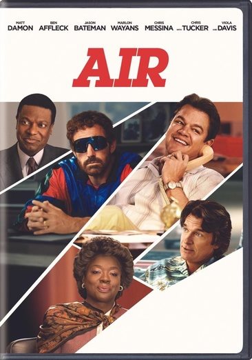 Cover art for Air [DVD videorecording] / Amazon Studios and Skydance Sports present   an Artists Equity and Mandalay Pictures production   produced by David Ellison